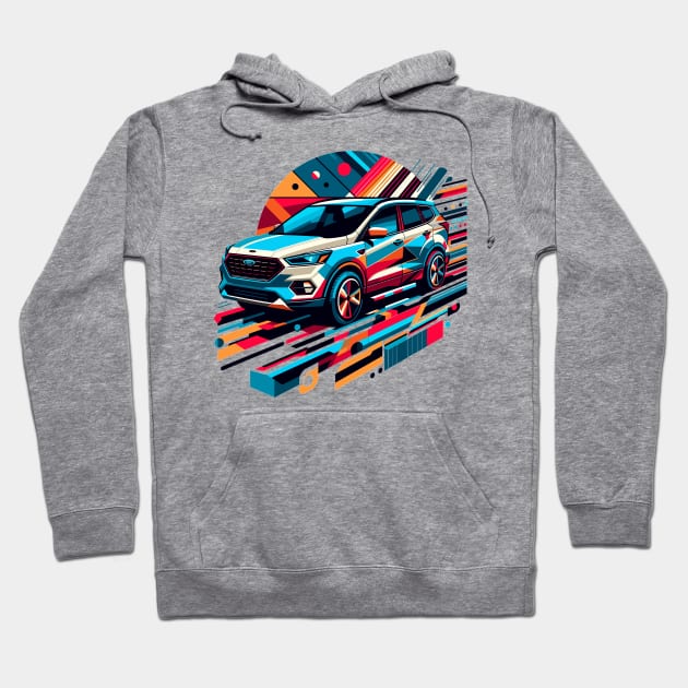 Ford Escape Hoodie by Vehicles-Art